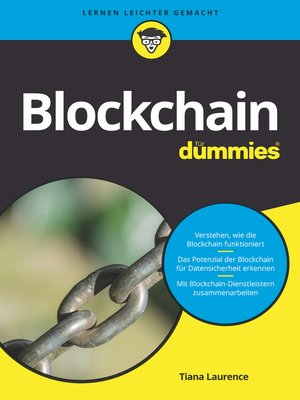 cover image of Blockchain fur Dummies